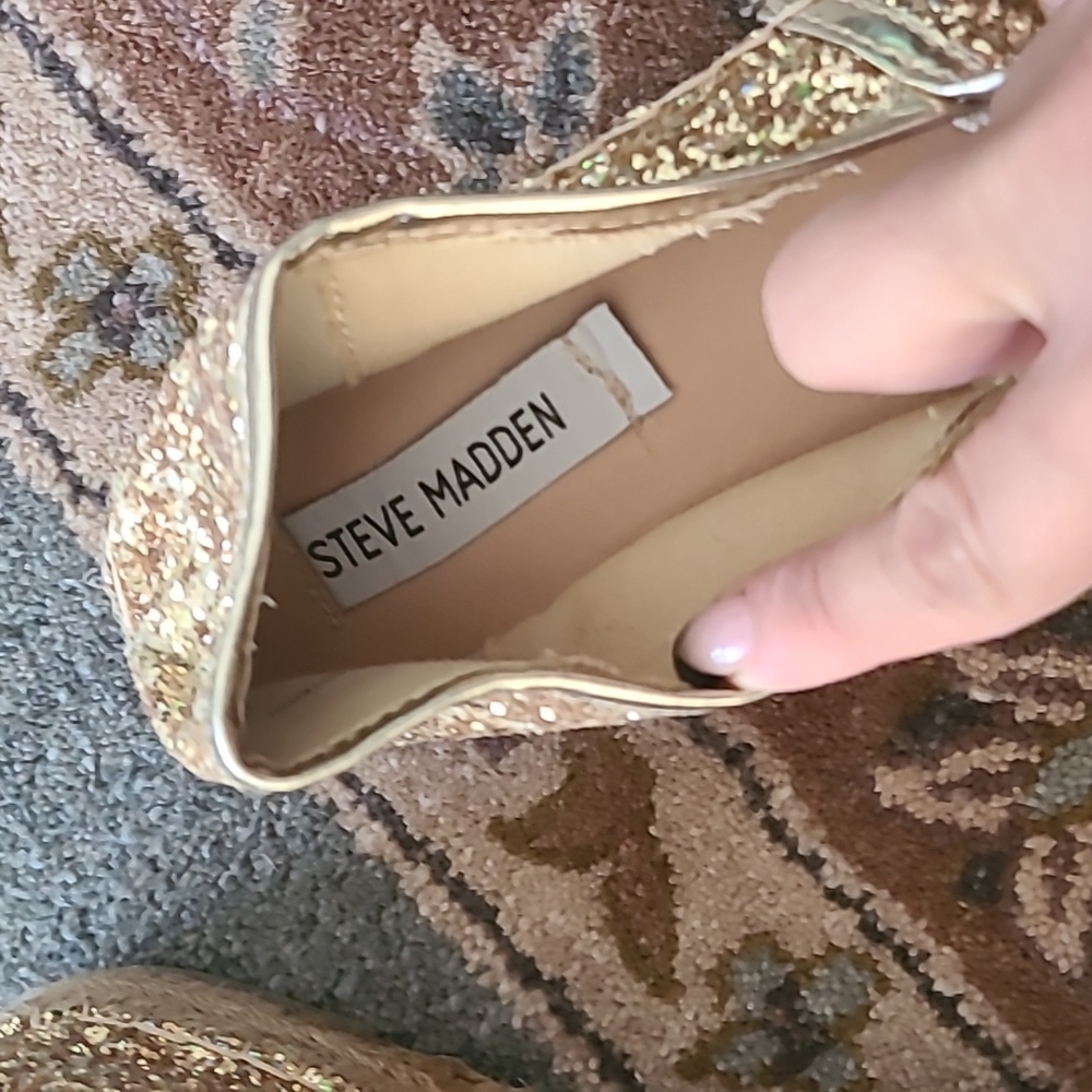 Steve Madden Luuka Glitter Shoes - Picture 6 of 7